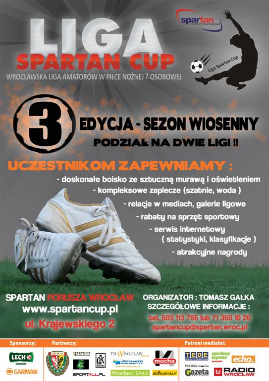 Nadchodzi trzecia edycja Spartan Cup, SPARTN CUP
